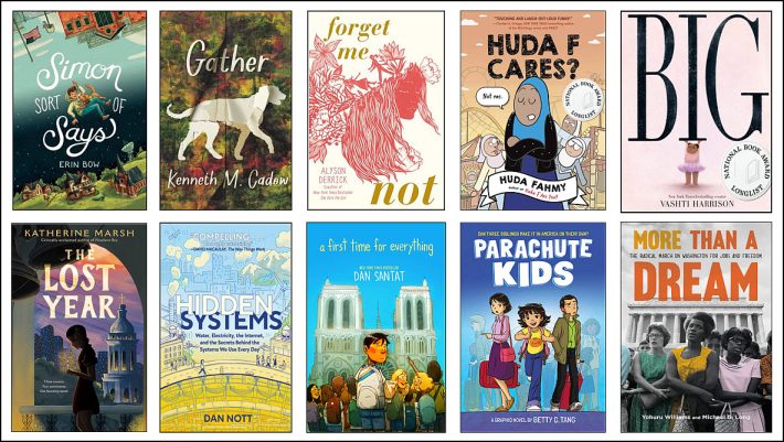 Newbery Possibilities on the National Book Award Longlist